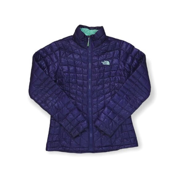 The North Face Thermoball Quilted Jacket Purple‎ Womens Small